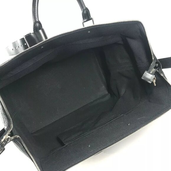 LOUIS VUITTON N41161 Damier Graphite Grimo Travel Bag Hand Bag Duffle Bag Black - Picture 13 of 16